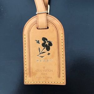 Louis Vuitton Hawaii Luggage Tag